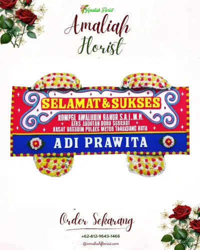 Karangan Bunga Ucapan Selamat di Cilimus